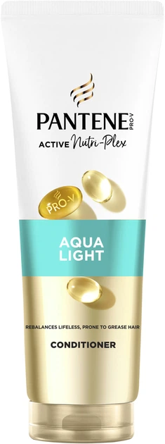 Бальзам-ополаскиватель Pantene Pro-V Aqua Light 350 мл (8700216509213) - Фото 1 Бальзам-ополаскиватель Pantene Pro-V Aqua Light 350 мл (8700216509213) - изображение 1