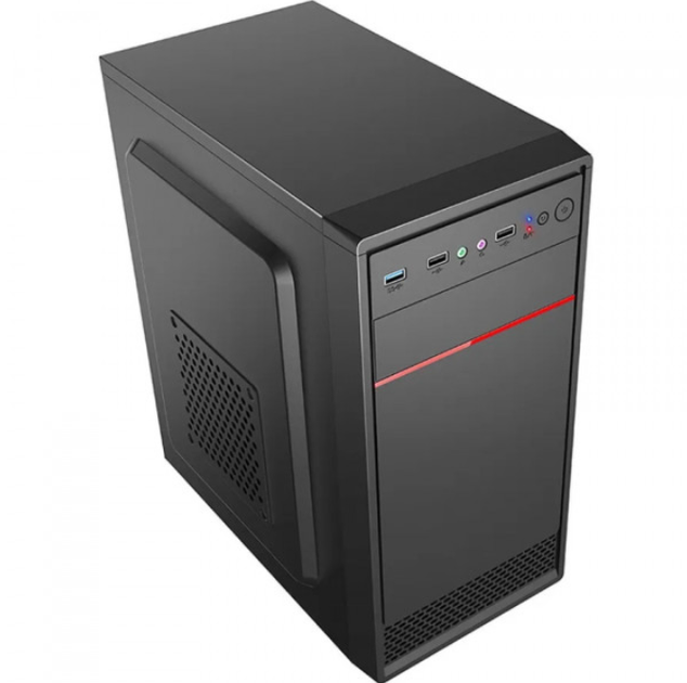 Корпус для комп'ютера Casecom GN-1714 500W-120mm USB 3.0 mATX Black (GN-1714-500) - Фото 3 Корпус для комп'ютера Casecom GN-1714 500W-120mm USB 3.0 mATX Black (GN-1714-500) - зображення 3