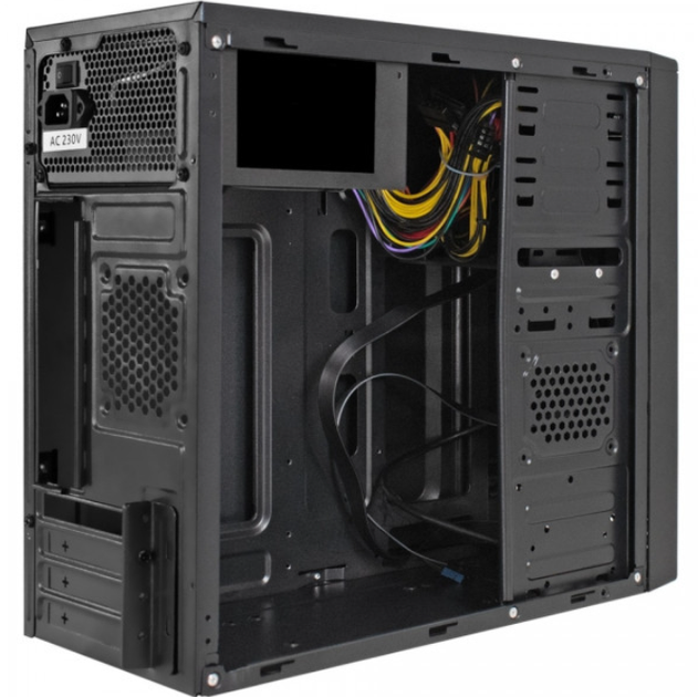 Корпус для комп'ютера Casecom GN-1714 500W-120mm USB 3.0 mATX Black (GN-1714-500) - Фото 4 Корпус для комп'ютера Casecom GN-1714 500W-120mm USB 3.0 mATX Black (GN-1714-500) - зображення 4
