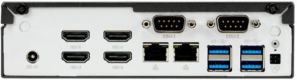 Неттоп Shuttle XPC slim Barebone DH32U5 Black - зображення 5