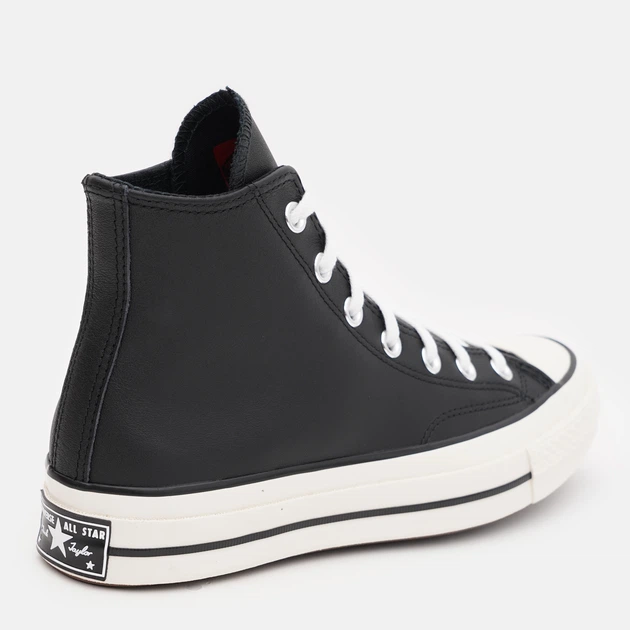 Женские кеды кожаные высокие Converse Chuck 70 Hi A07200C 36.5 (4US) 23 см Черные (194434668926) - изображение 5