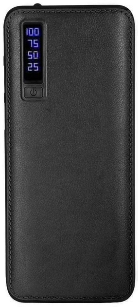 Powerbank Treqa 12000 mAh Black (YD008 BLACK) - obraz 1