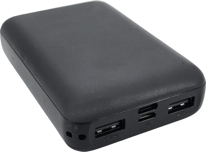 Powerbank 12000 mAh Czarny (RP-038-Black) - obraz 1