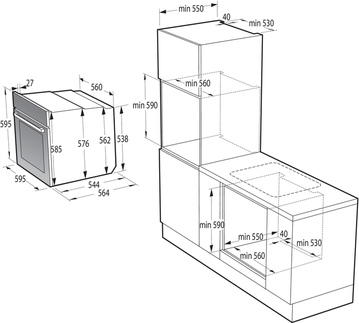 Духова шафа електрична Gorenje BOS6747A05DG - зображення 9
