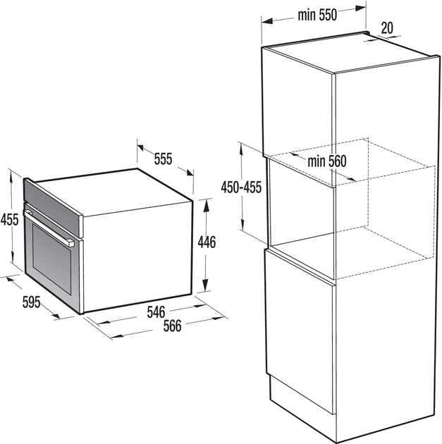 Духова шафа електрична Gorenje BPSA 6747 A08X - зображення 8