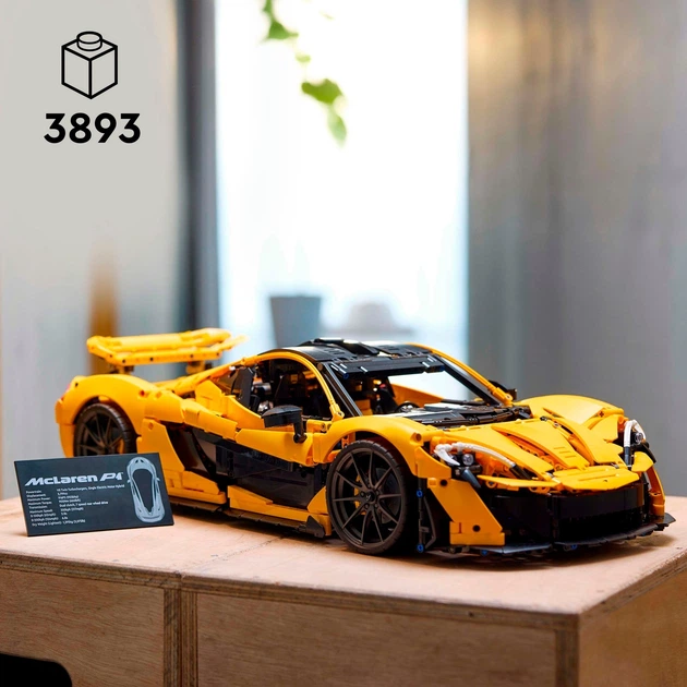 Конструктор LEGO Technic McLaren P1 3893 деталі (42172) - зображення 3