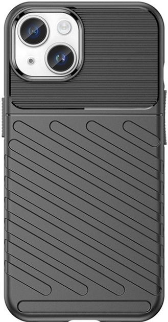 Панель Hurtel Thunder Case для Apple iPhone 15 Plus Black (9145576279519) - зображення 1