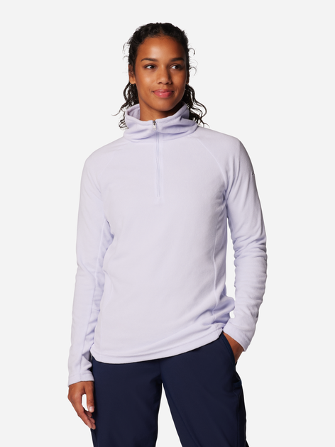 Bluza damska nierozpinana streetwear Columbia Glacial IV 1/2 Zip 1802201581 S Lawendowa (195981267587) - obraz 1