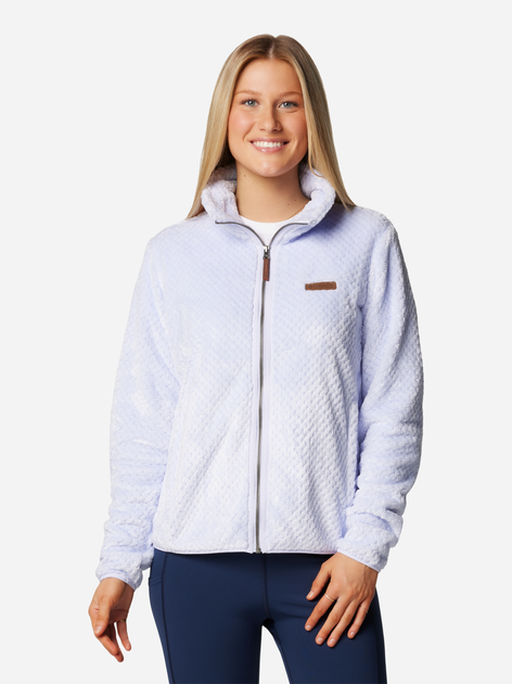 Bluza damska rozpinana streetwear Columbia Fire Side II Sherpa FZ 1819791581 S Biała (195981016673) - obraz 1