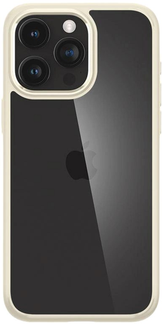 Etui Spigen Crystal Hybrid do iPhone 15 Pro Max Sand Beige/Transparent (8809896747578) - obraz 1