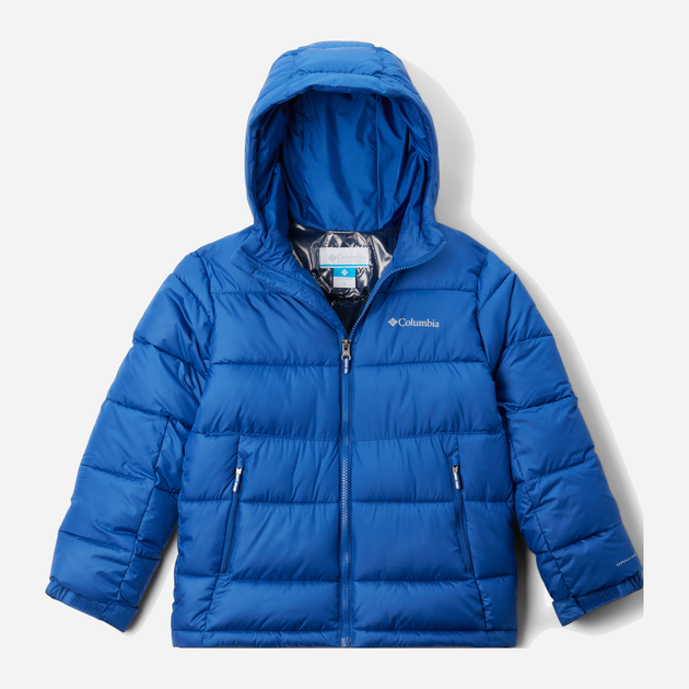 Дитяча зимова куртка для хлопчика Columbia Pike Lake II Hooded Jacket 2050351433 119 см (XS) Синя (195981080247) - зображення 1