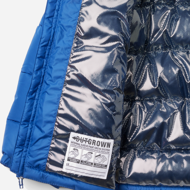 Підліткова зимова куртка для хлопчика Columbia Pike Lake II Hooded Jacket 2050351433 140-146 см Синя (195981080261) - зображення 3