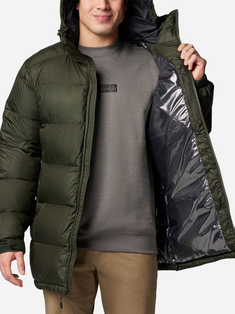 Kurtka zimowa męska sportowa Columbia Pike Lake Parka 2050921366 M Zielona (195981305524) - obraz 4