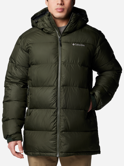 Куртка зимова чоловіча Columbia Pike Lake Parka 2050921366 XL Зелена (195981305500) - зображення 1