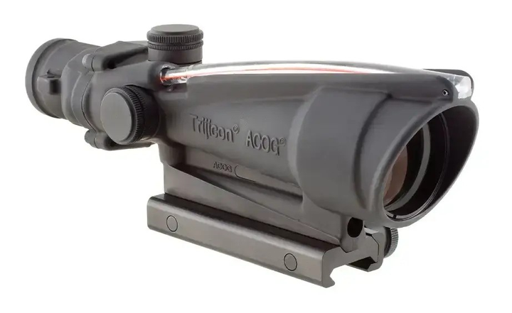 Приціл Trijicon ACOG 3.5x35 сітка .223 Red Chevron BAC NS - зображення 2