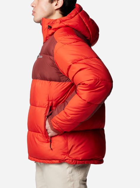 Куртка зимова коротка чоловіча Columbia Pike Lake II Hooded Jacket 2050931698 XXL Червона (195981097344) - зображення 5