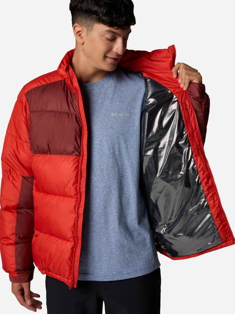 Kurtka zimowa męska sportowa Columbia Pike Lake II Jacket 2050941698 XL Czerwona (195981451351) - obraz 6
