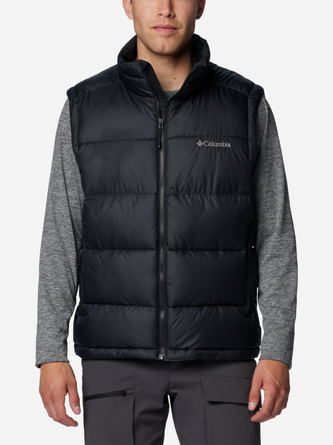 Теплий жилет чоловічий Columbia Pike Lake II Vest 2050951012 M Чорний (195981659603) - зображення 1