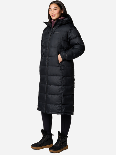 Куртка зимова довга жіноча Columbia Pike Lake Long Jacket 2051351011 XS Чорна (195981656572) - зображення 3
