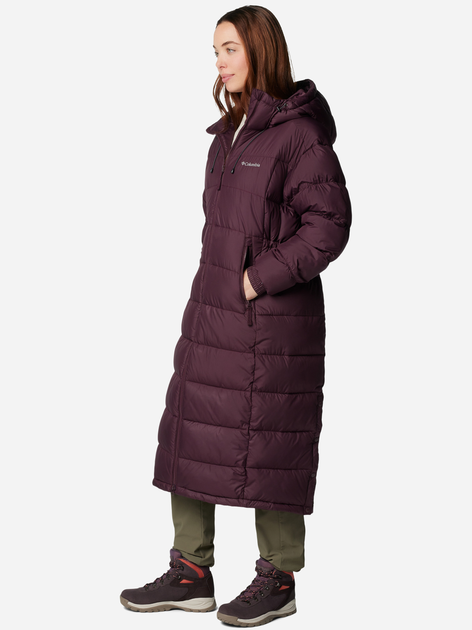 Куртка зимова довга жіноча Columbia Pike Lake Long Jacket 2051351607 XS Бордова (195981410037) - зображення 3