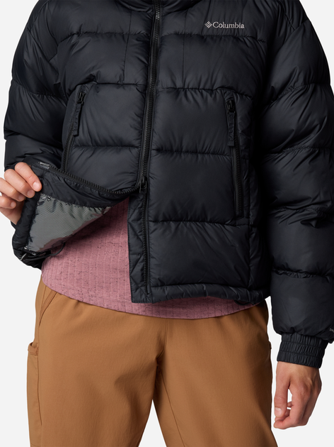 Куртка зимова коротка жіноча Columbia Pike Lake II Cropped Jacket 2051361012 XL Чорна (195981659009) - зображення 6