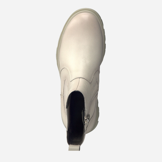 Sztyblety damskie skórzane Tamaris Comfort 8-85415-41-411 39 24.5 cm Beżowe (4064224756804) - obraz 4