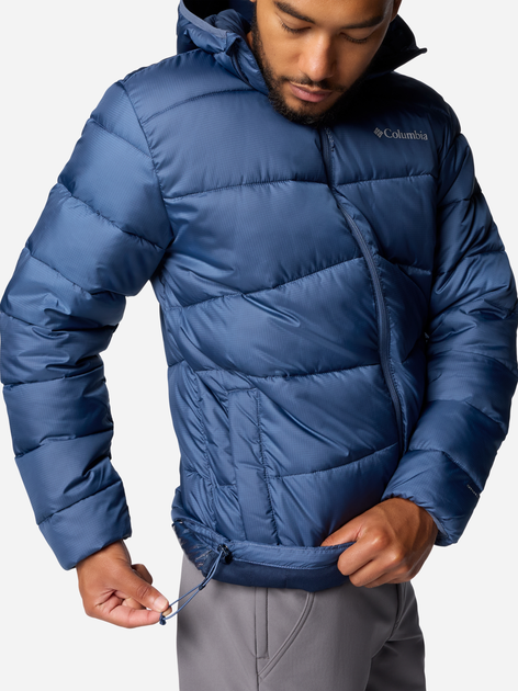 Куртка зимова коротка чоловіча Columbia Fivemile Butte II Hooded Jacket 2086912478 XL Темно-синя (195981422979) - зображення 5