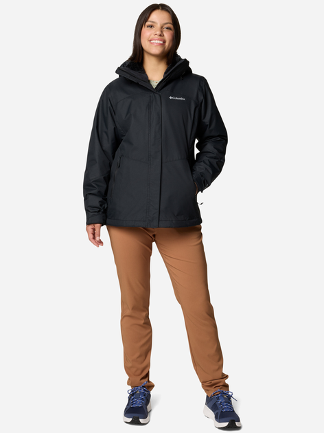 Kurtka wiatrówka damska Columbia Bugaboo III Fleece Interchange Jacket 2087821010 XL Czarna (195981118544) - obraz 3