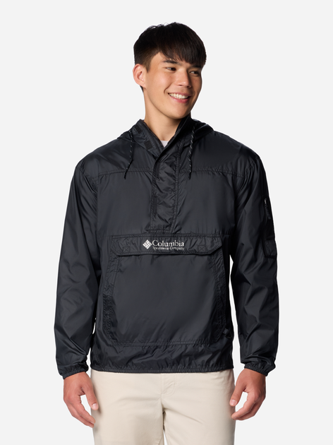 Kurtka wiatrówka męska Columbia Challenger II Windbreaker 2091001010 L Czarna (195980993876) - obraz 1