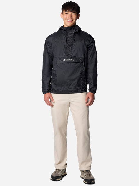 Kurtka wiatrówka męska Columbia Challenger II Windbreaker 2091001010 XXL Czarna (195980993838) - obraz 4