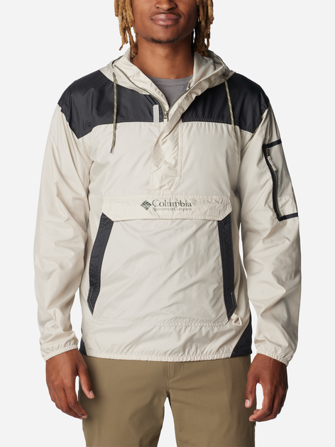 Kurtka wiatrówka męska Columbia Challenger II Windbreaker 2091001278 XXL Biały/Czarny (195980993968) - obraz 1