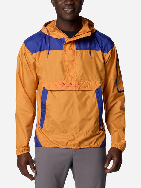 Вітровка чоловіча Columbia Challenger II Windbreaker 2091001861 S Оранжевий/Синій (195980993678) - зображення 1