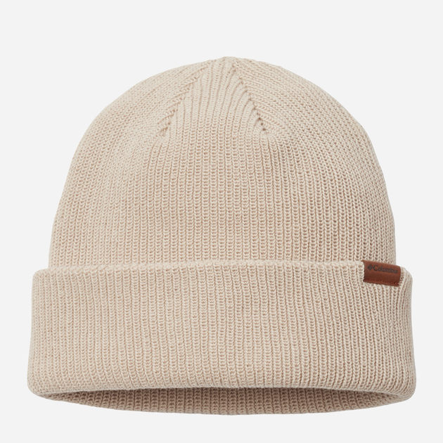 Czapka męska beanie Columbia Portside Fisherman Beanie 2092611278 One Size Beżowa (195981484779) - obraz 1