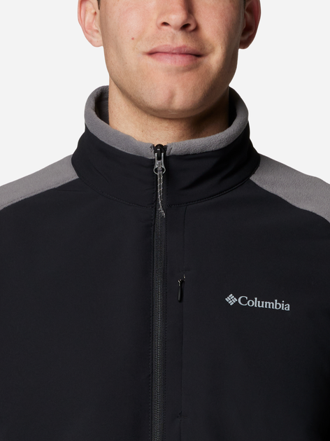 Толстовка на флісі, на блискавці чоловіча Columbia Sage Peak Full Zip Fleece 2095781023 XXL Сіра (195981013573) - зображення 6