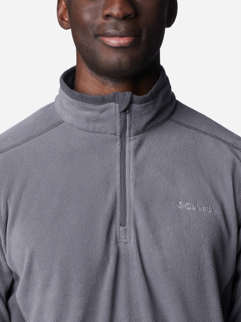 Bluza męska nierozpinana streetwear Columbia Klamath Range II Half Zip 1352472024 L Szara (192660726182) - obraz 5