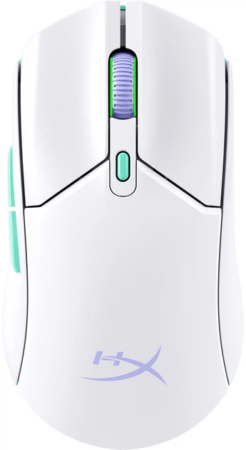 Mysz HyperX Pulsefire Haste 2 Core Wireless/Bluetooth White (8R2E7AA) - obraz 4