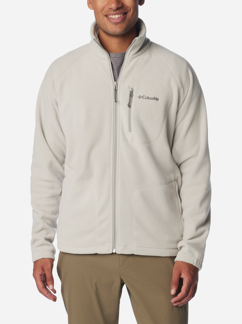 Толстовка на блискавці чоловіча Columbia Fast Trek II Full Zip Fleece 1420421278 XL Світло-сіра (195979569877) - зображення 1