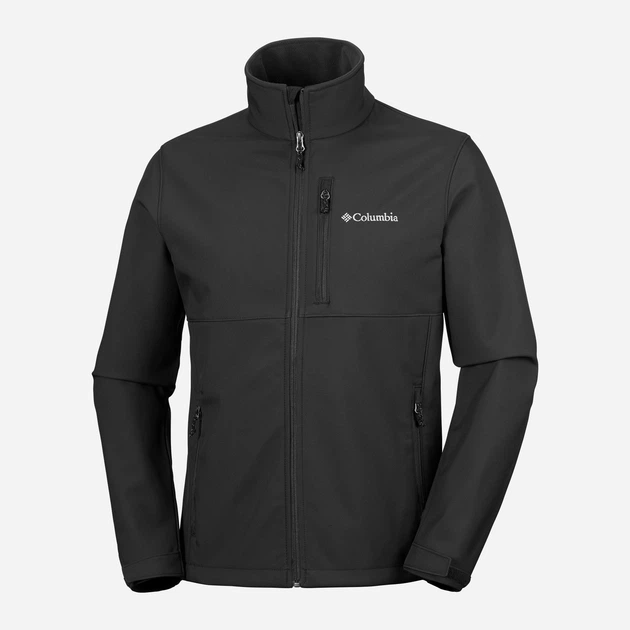 Вітровка чоловіча Columbia Ascender Softshell Jacket 1556534007 L Чорна (195981378399) - зображення 6