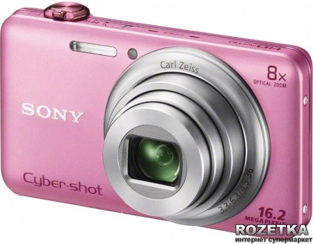 Фотоаппарат Sony Cyber-shot DSC-WX60 Pink (DSCWX60P.RU3) купить на