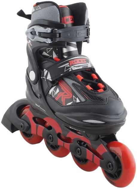 Łyżworolki Roces Moody Boy Tif 400855 02 EU 36-40 Czarny z czerwonym (8020187904160) - obraz 3