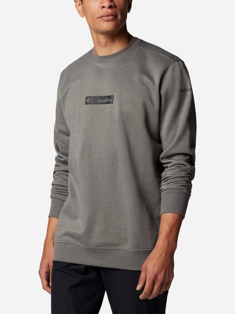 Світшот на флісі чоловічий Columbia Columbia Trek Crew 1957933029 XXL Темно-сірий (195981272444) - зображення 4
