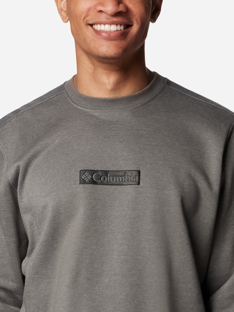 Світшот на флісі чоловічий Columbia Columbia Trek Crew 1957933029 XXL Темно-сірий (195981272444) - зображення 5