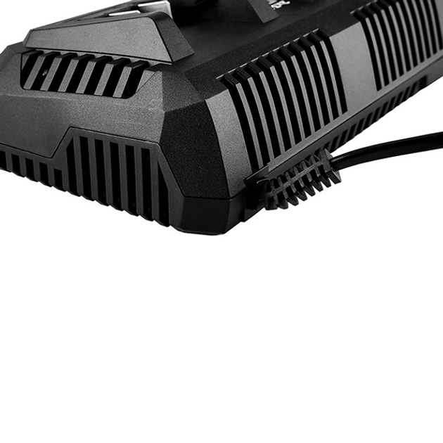 Зарядний пристрій подвійний для акумуляторів Graphite Energy+ 230V 58G085 (5902062501141) - зображення 6