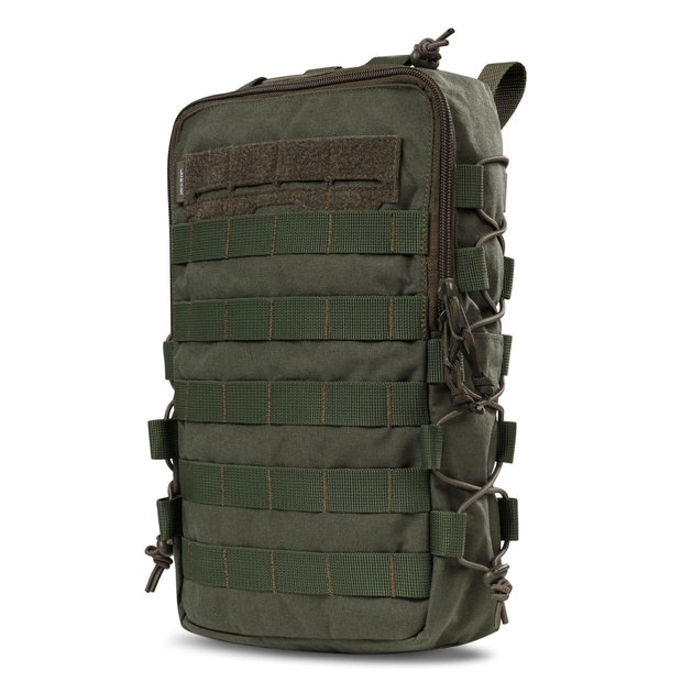 Тактический рюкзак на Ukrarmor 10 л. Крепление Molle. Cordura 1000D. Олива 30 x 20 x 8 см - изображение 1