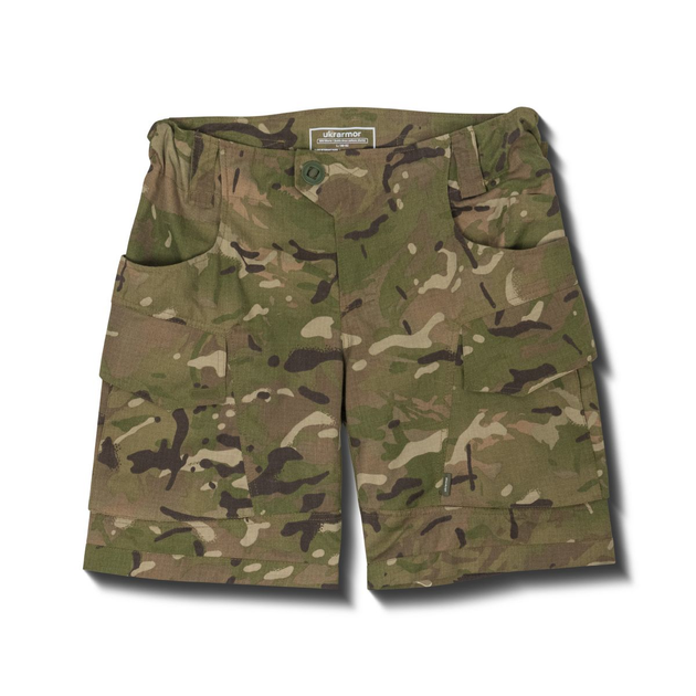 Шорты тактические BDU Ukrarmor Shorts I. 10 карманов. Cotton and polyester. Мультикам M - изображение 1