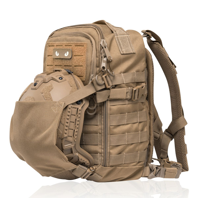 Тактический рюкзак DM20 Ukrarmor на 20 л. Cordura 1000D. Крепление Molle. Койот 28 х 15 х 40 см. - изображение 1