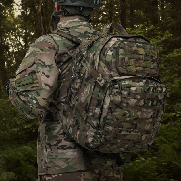 Тактический рюкзак RANGER Ukrarmor на 40л. Мультикам. CORDURA 1000 30 x 52 x 30 см - изображение 2