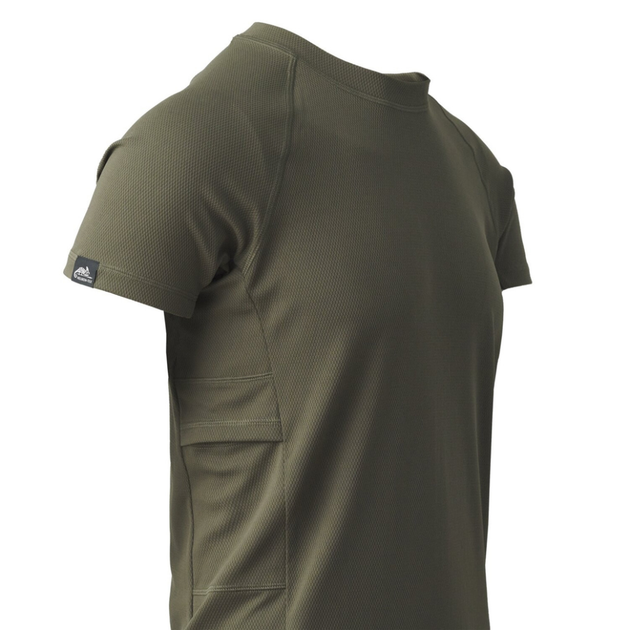 Жіноча футболка Helikon-Tex Functional T-shirt - Quickly Dry - Olive Green, розмір SS - зображення 2