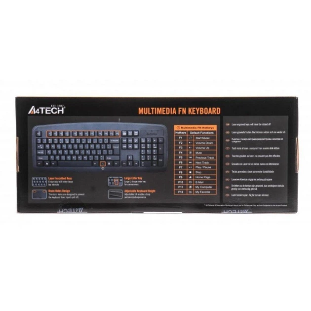 Клавиатура A4Tech KB-720 USB[11678] - изображение 4