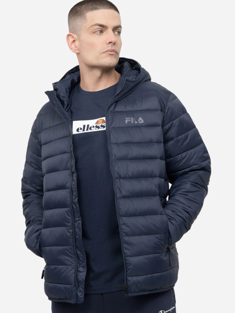 Куртка демісезонна чоловіча Fila FAM0269-50004 S Темно-синя (4064556378545) - зображення 1